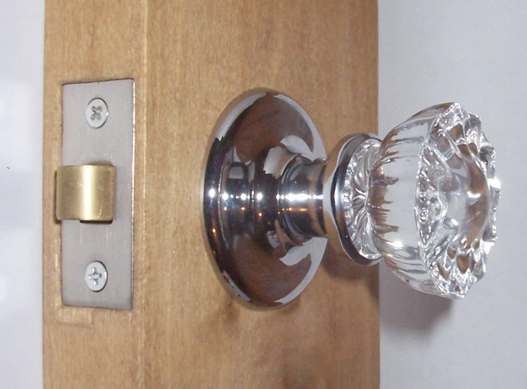 glass door knobs cheap photo - 9