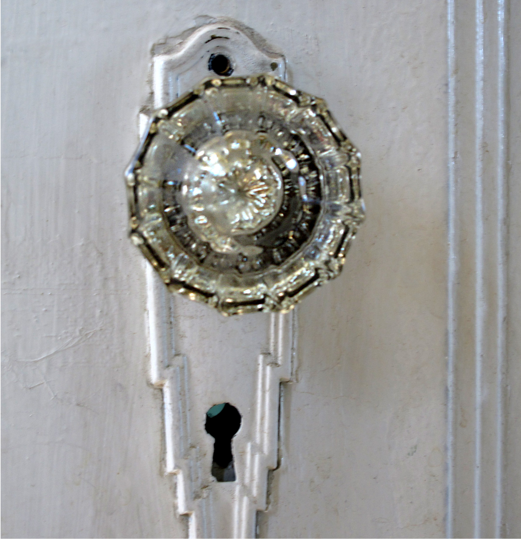 glass door knobs with locks photo - 3