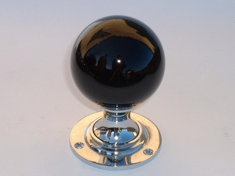 glass globe door knob photo - 16