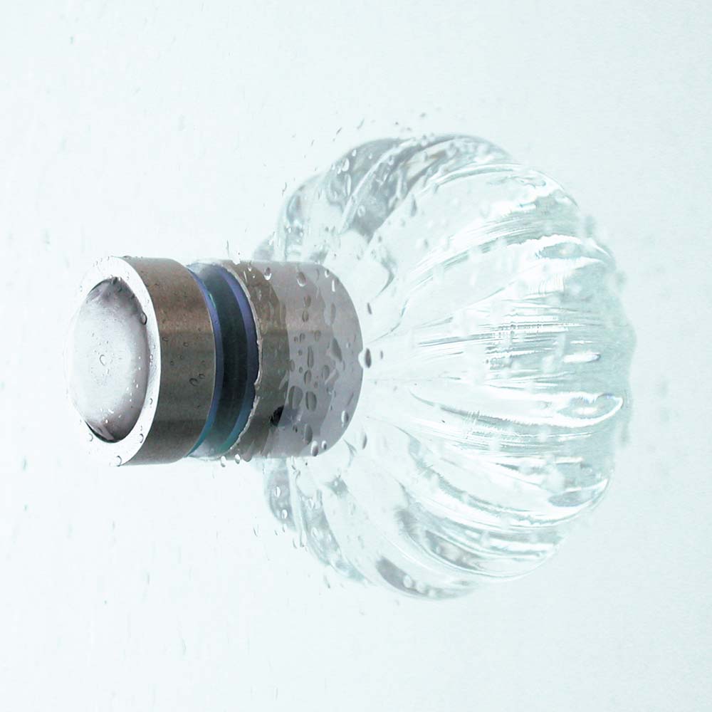 glass shower door knobs photo - 3