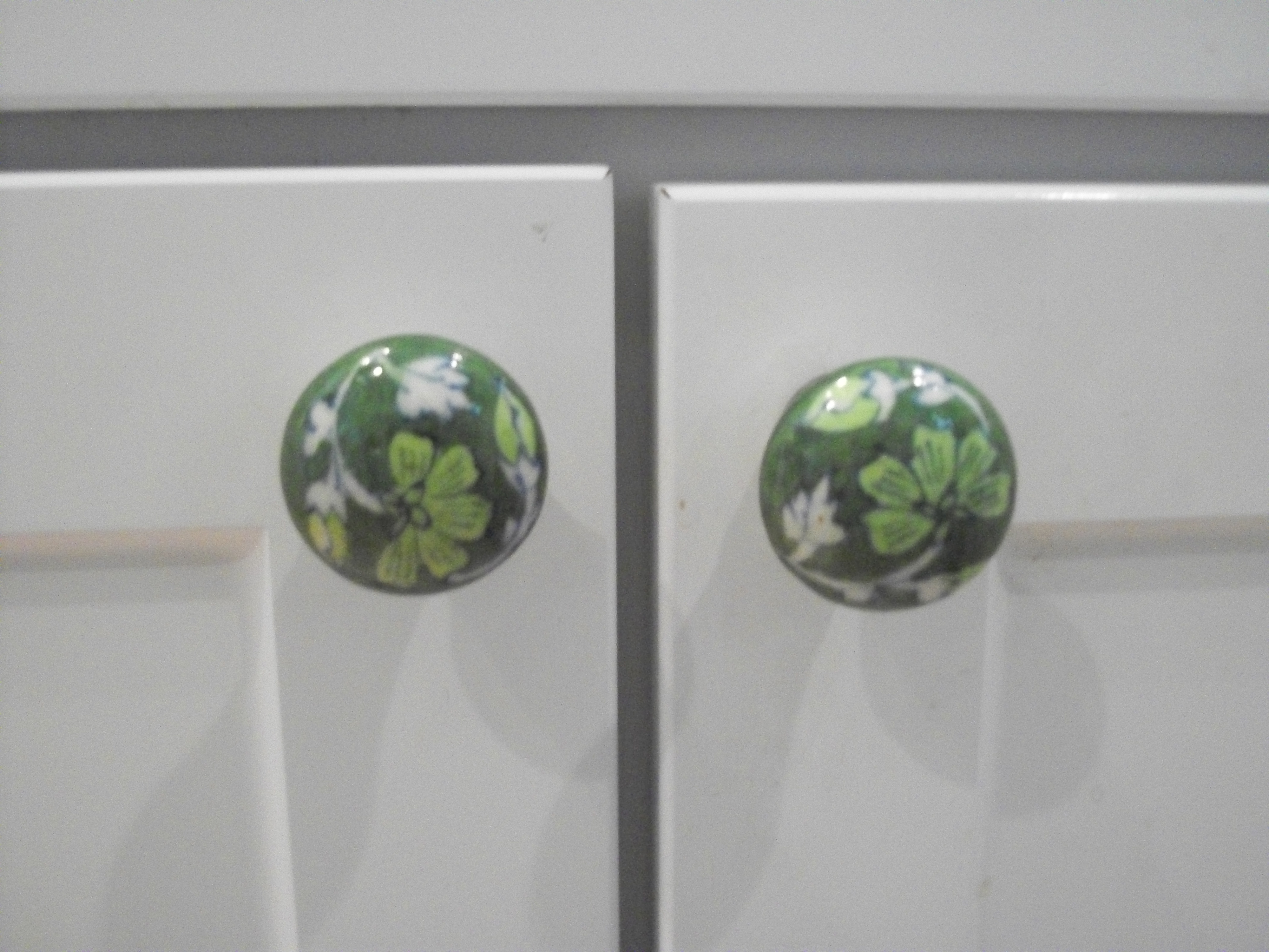 green door knobs photo - 5