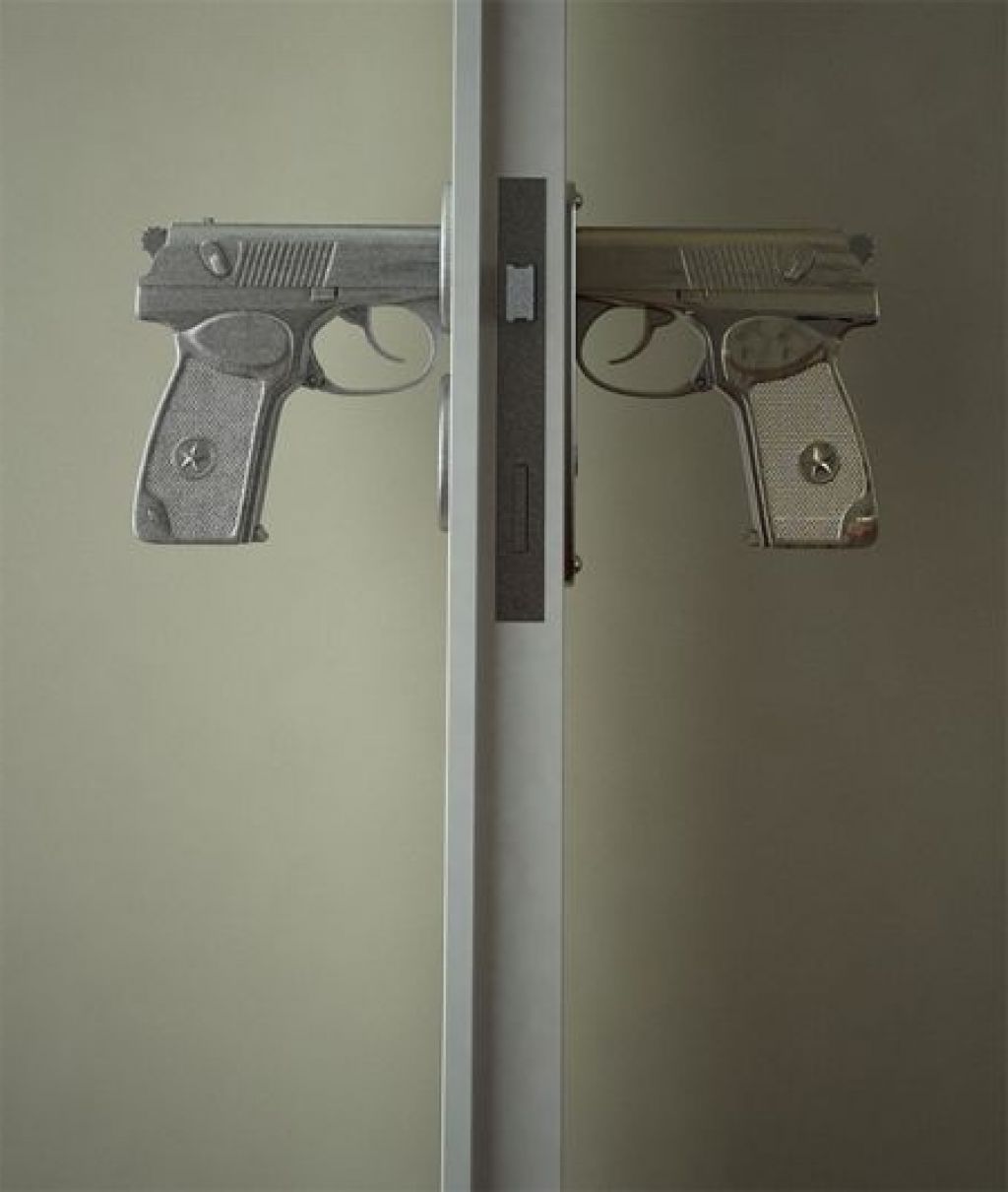gun door knobs photo - 6
