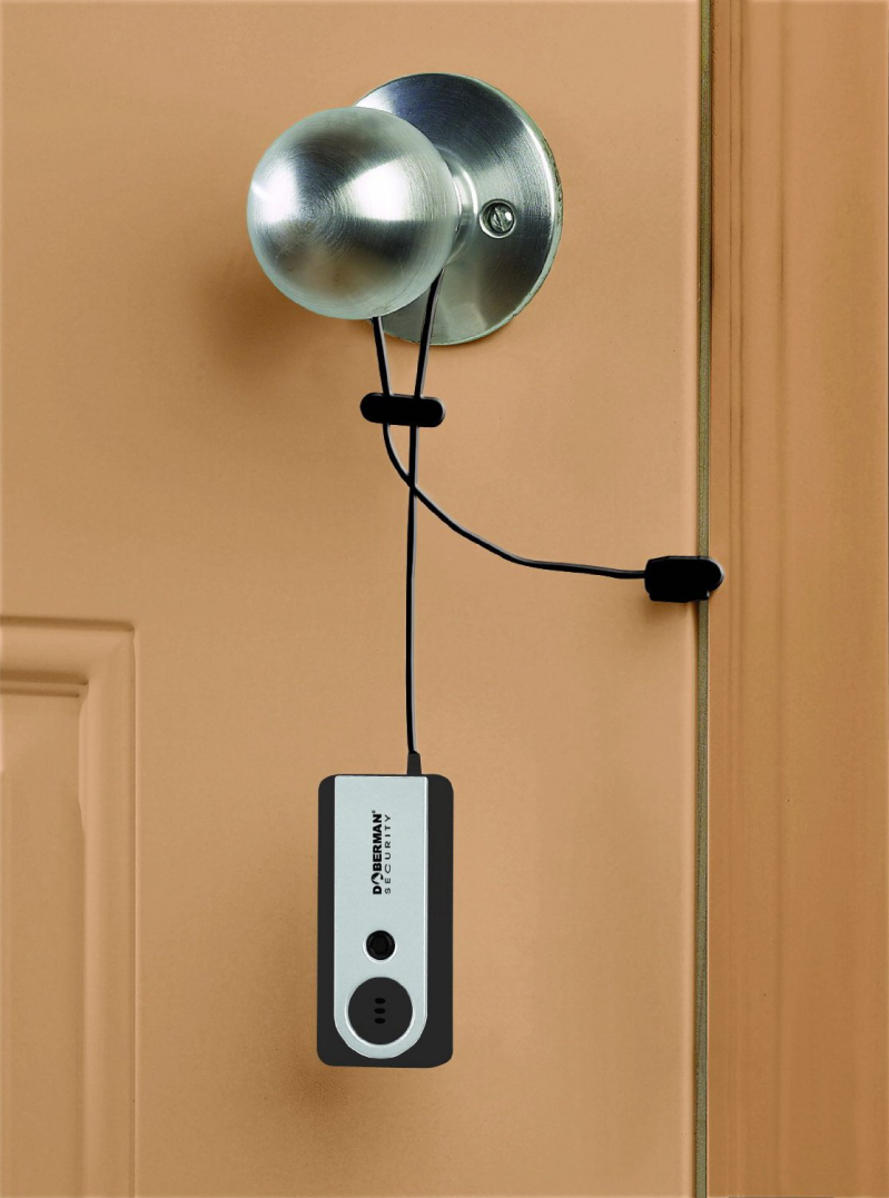 hanging door knob alarms photo - 4