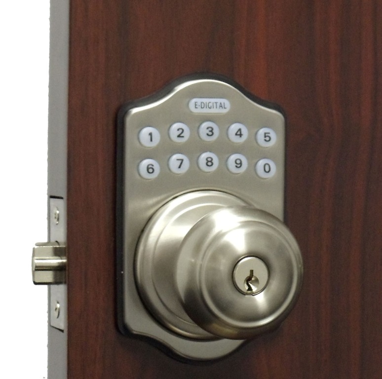 keyless entry door knob photo - 1