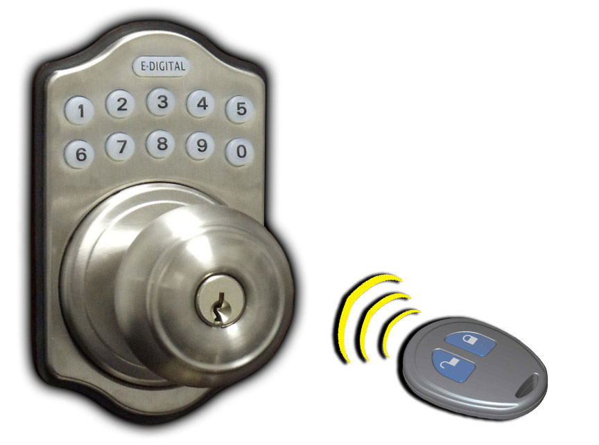 keyless entry door knob photo - 19