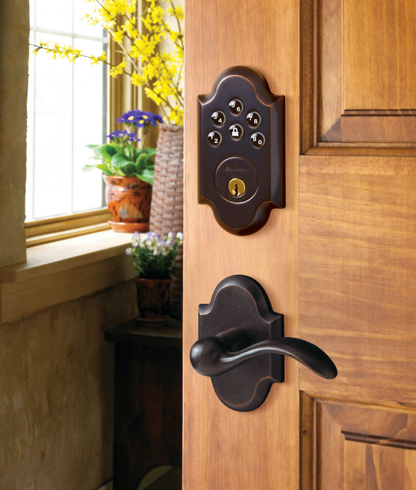 keyless entry door knob photo - 4