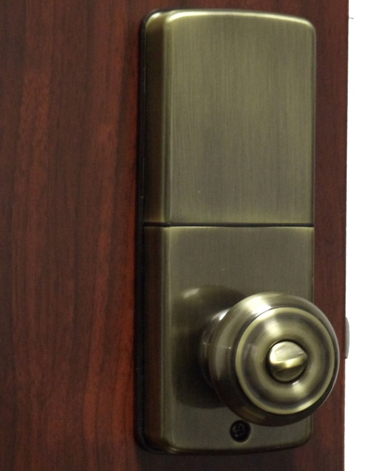 keyless entry door knob photo - 6