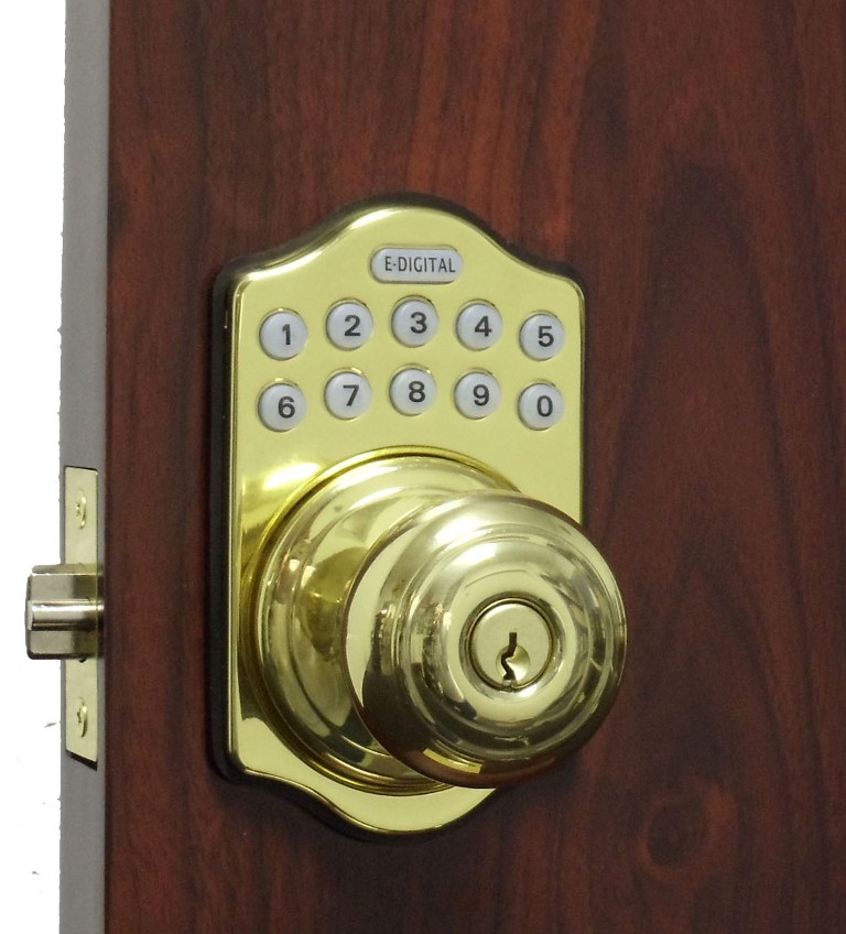 keyless entry door knob photo - 9