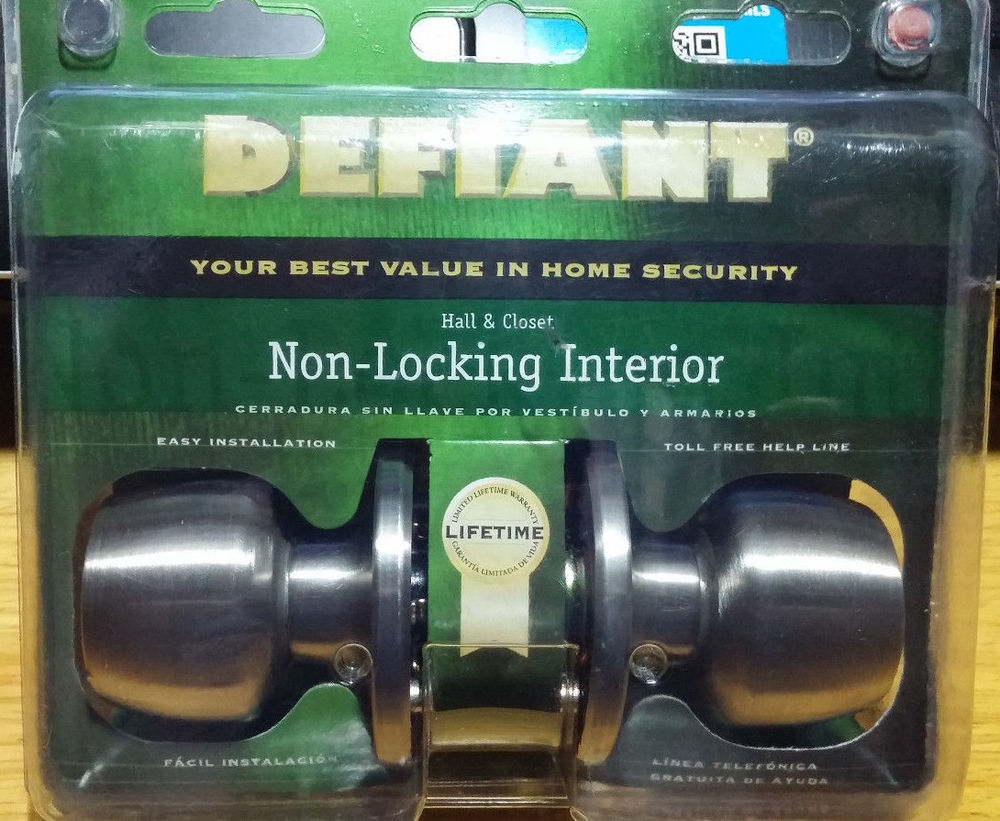 locking interior door knob photo - 7