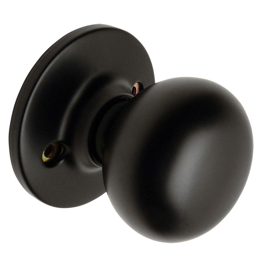 matte black door knobs photo - 18