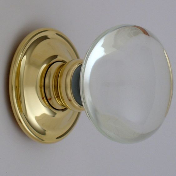 modern glass door knobs photo - 16