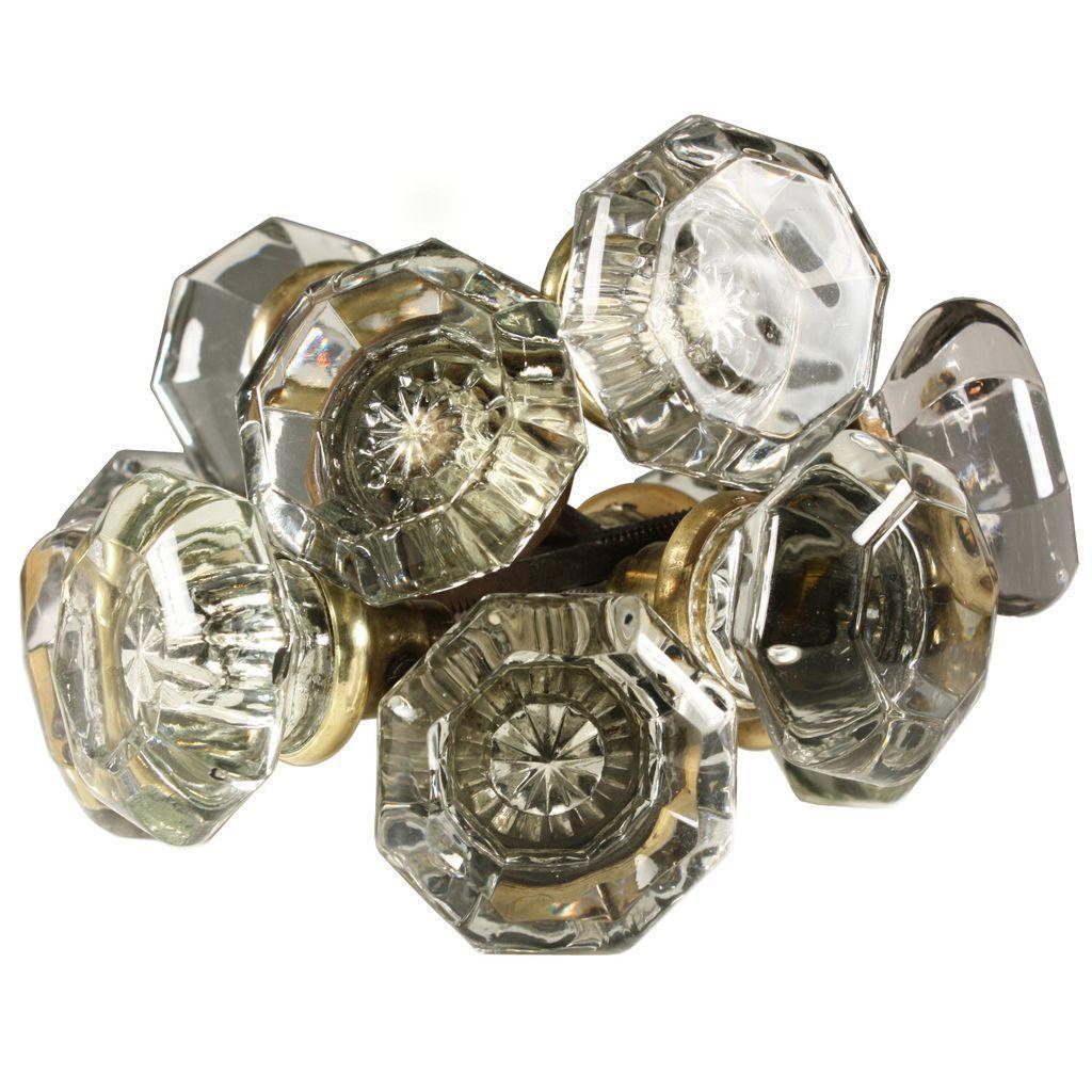 octagonal glass door knobs photo - 1