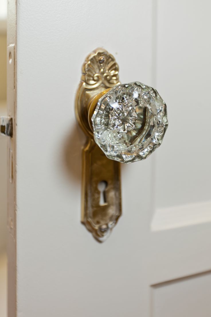 old crystal door knobs photo - 10