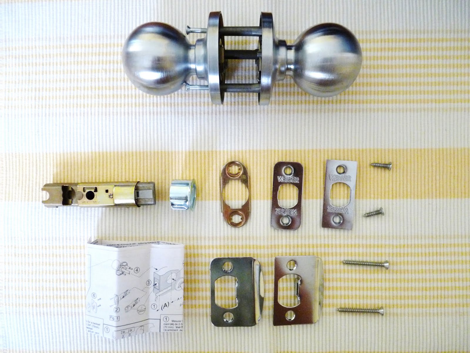 old door knob parts photo - 11