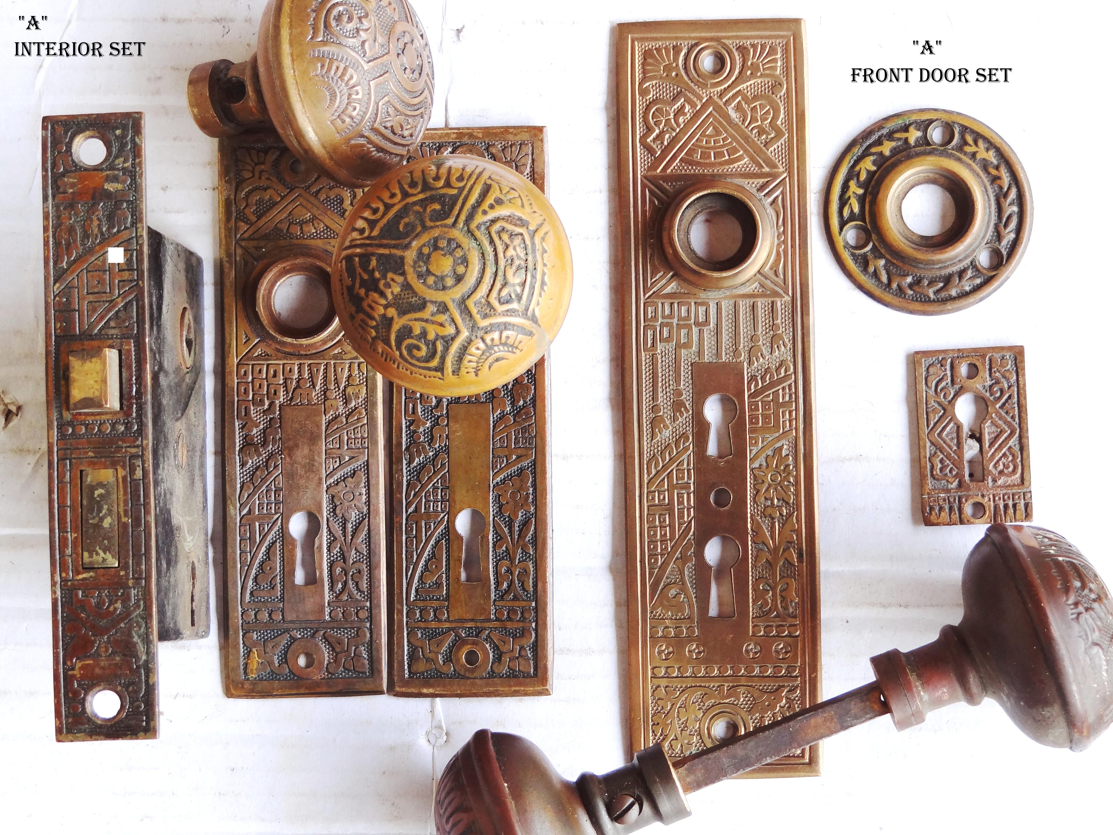 old fashioned door knobs hardware photo - 7