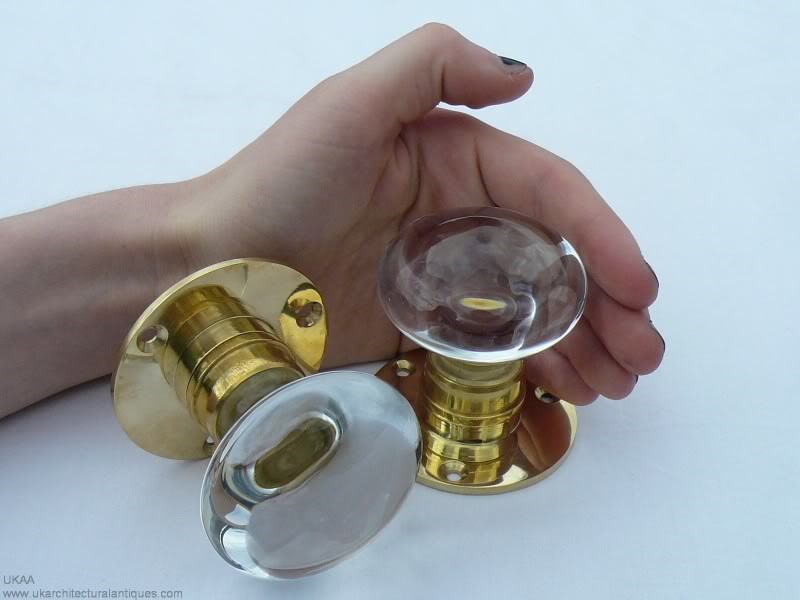 old fashioned glass door knobs photo - 18