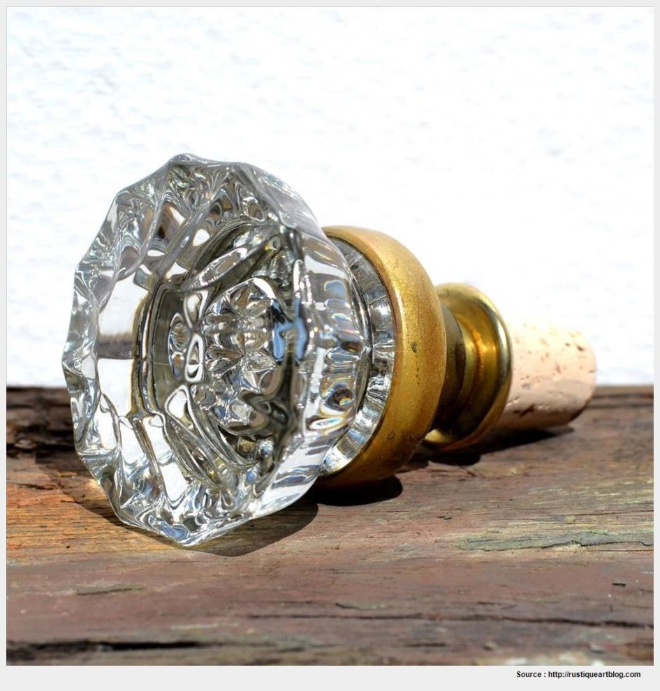 old fashioned glass door knobs photo - 8