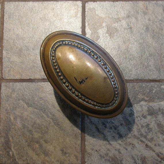 oval brass door knobs photo - 12