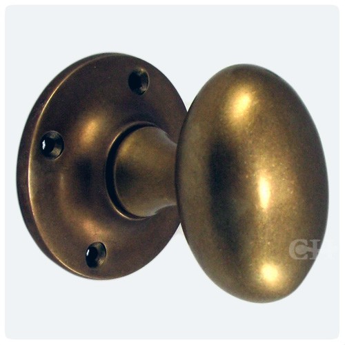 oval brass door knobs photo - 13