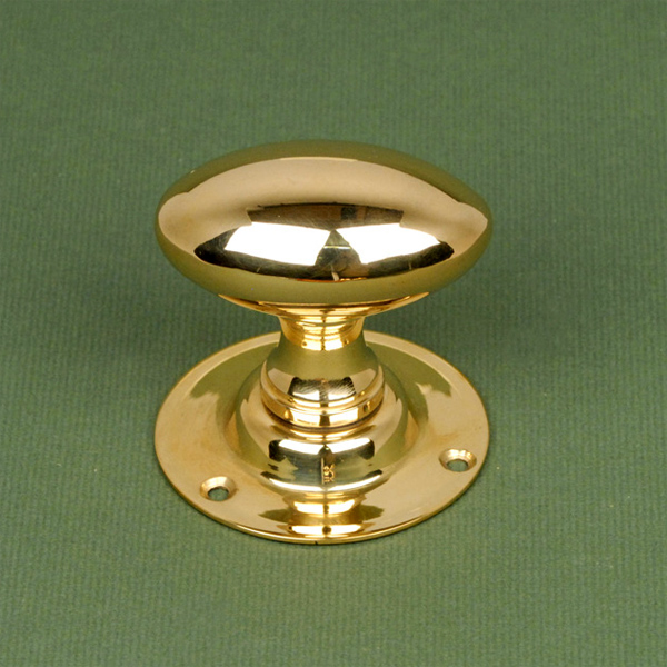 oval brass door knobs photo - 19