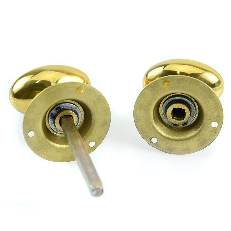 oval brass door knobs photo - 20