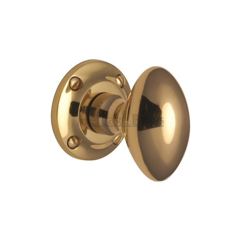 oval brass door knobs photo - 3