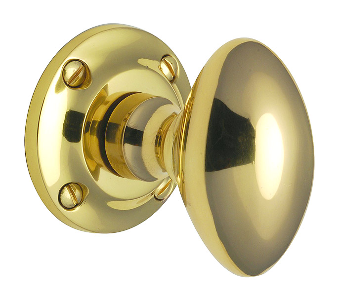 oval brass door knobs photo - 6