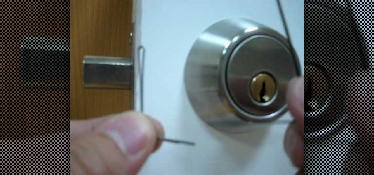 picking a door knob lock photo - 14