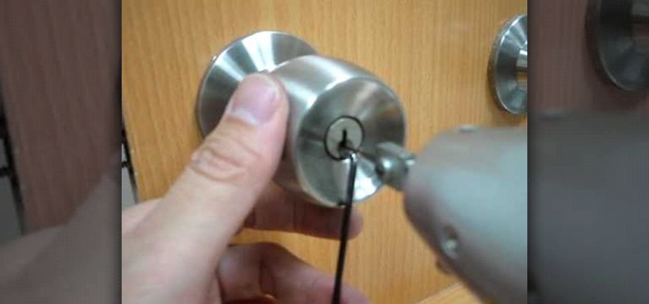 picking a door knob lock photo - 4