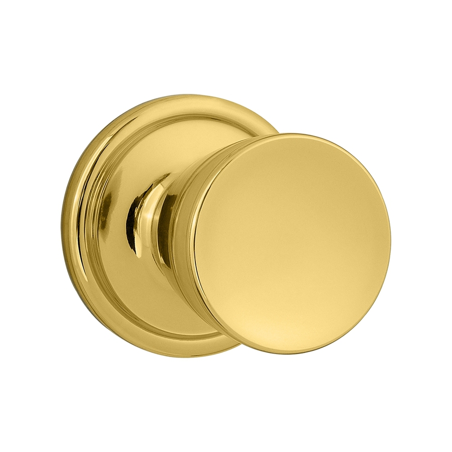 polished brass door knobs photo - 14
