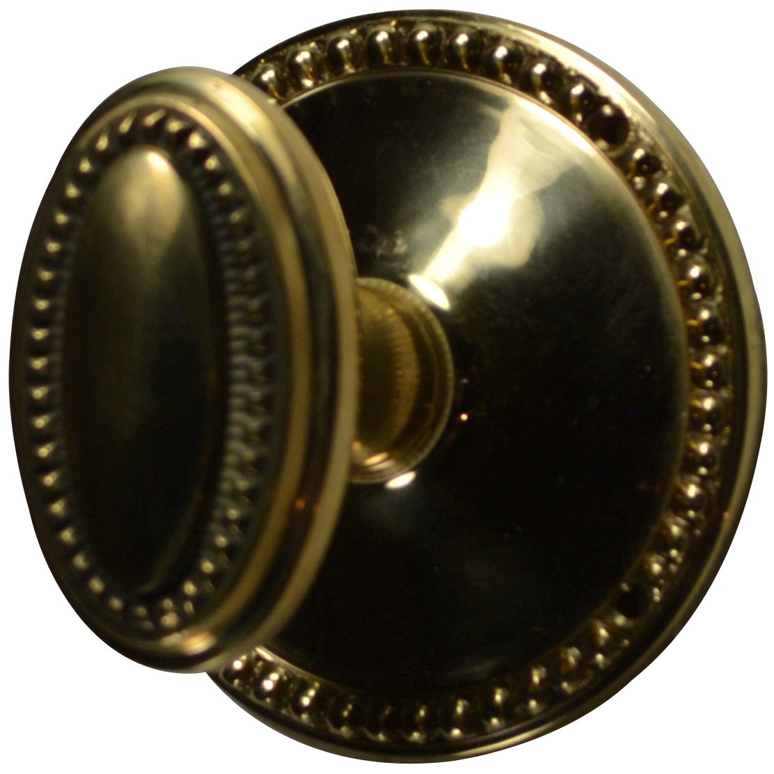 polished brass door knobs photo - 15