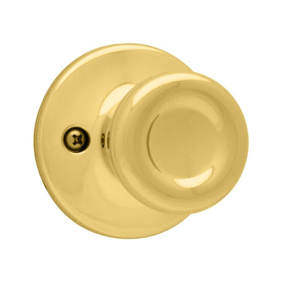 polished brass door knobs photo - 18