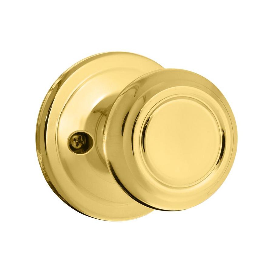 polished brass door knobs photo - 3