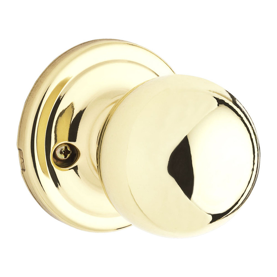 polished brass door knobs photo - 4