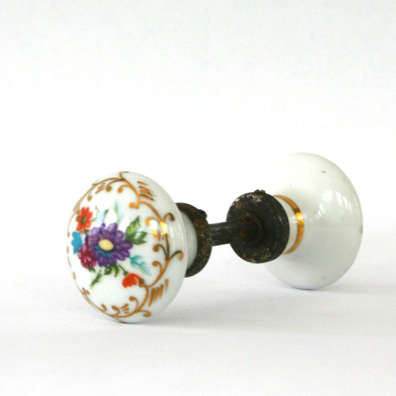 porcelain door knobs floral photo - 6