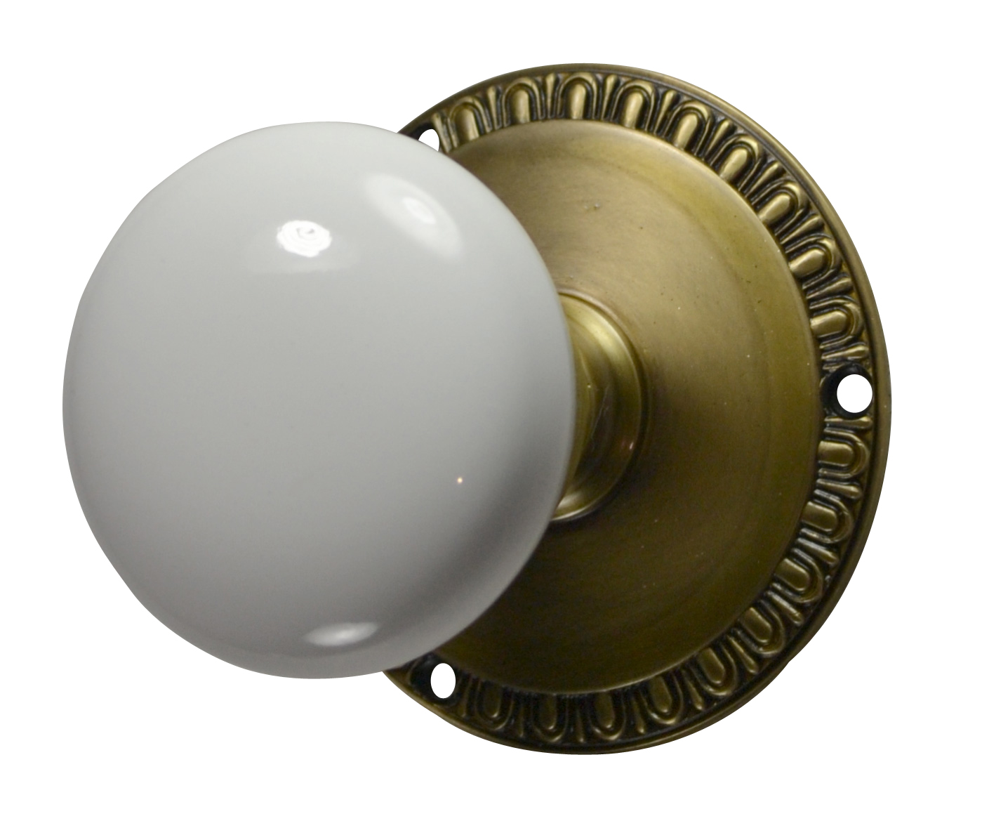 reclaimed brass door knobs photo - 1