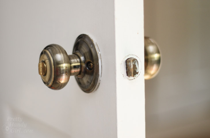 replace door knob with deadbolt photo - 5
