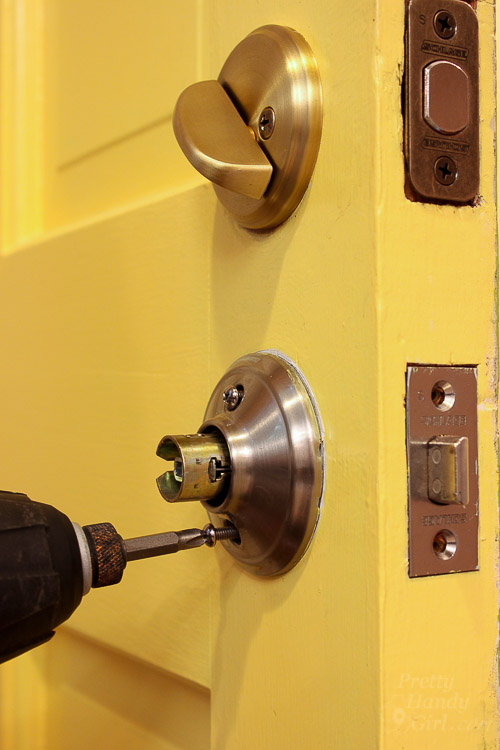 replacing door knobs photo - 11