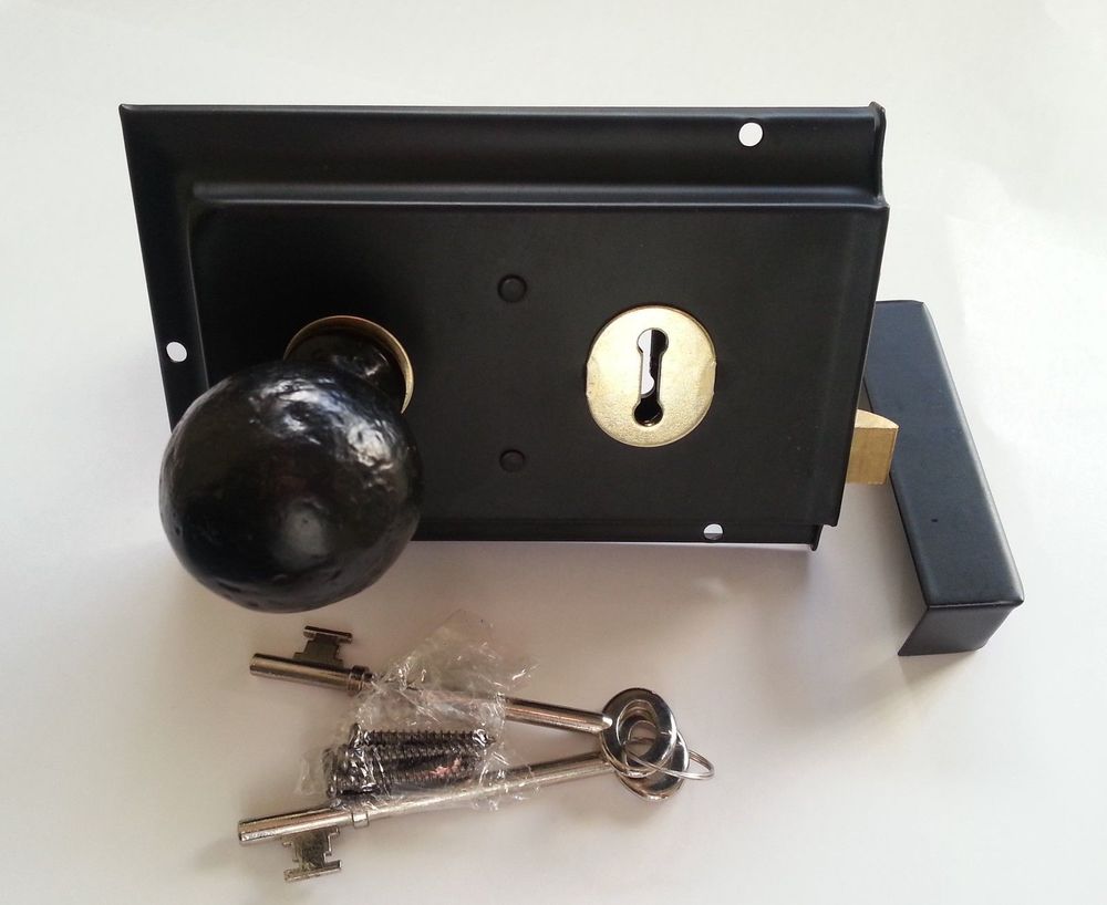 rim lock door knob photo - 17