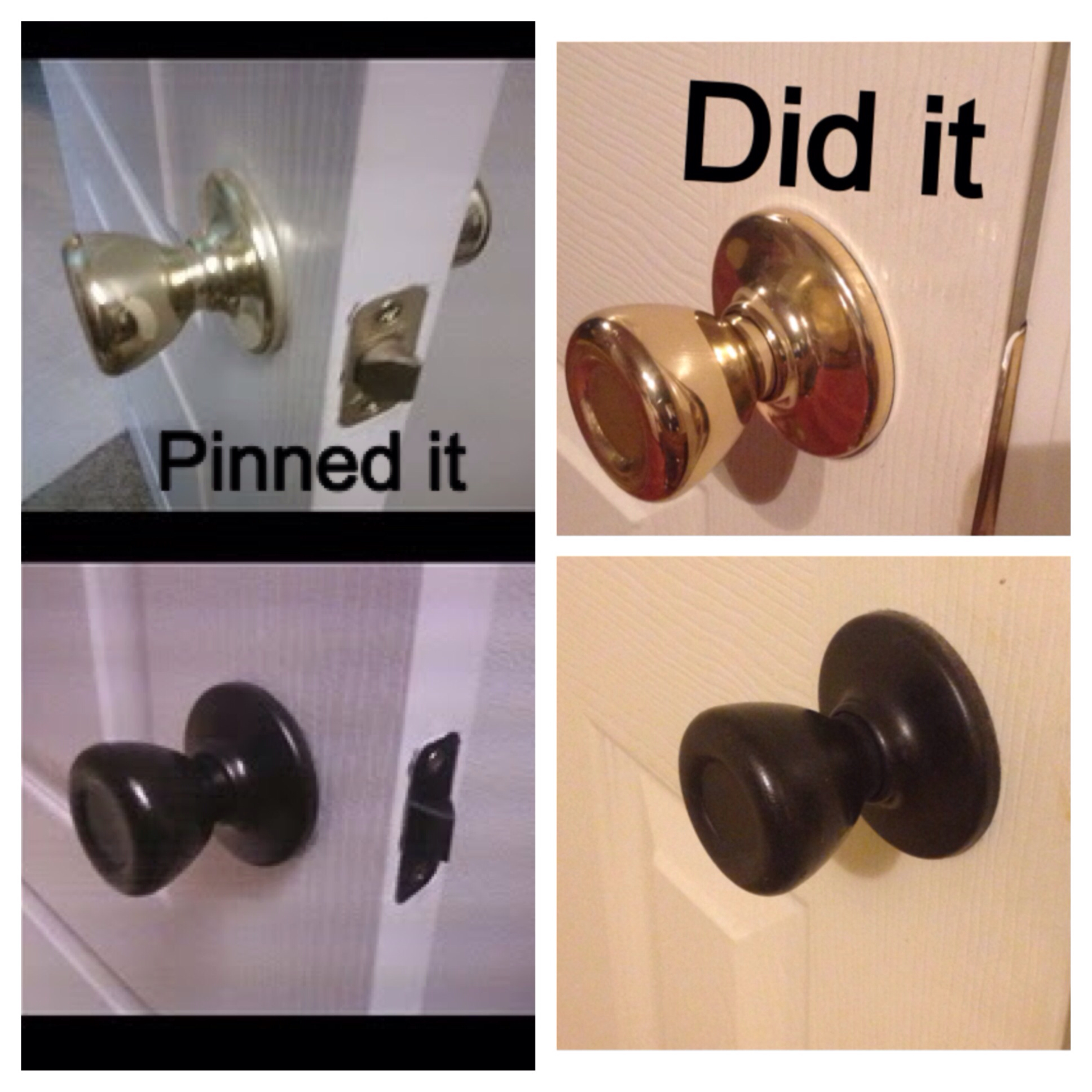 rubbed oil bronze door knobs photo - 20