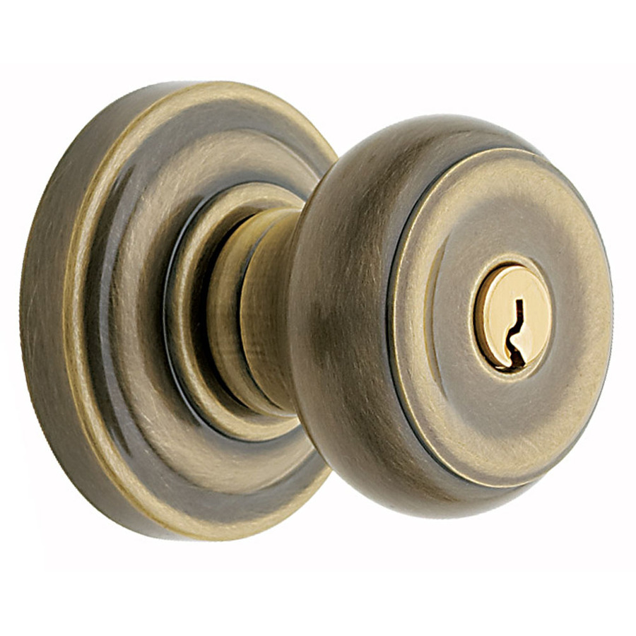 satin brass door knobs photo - 11