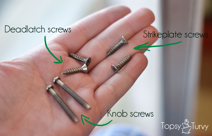 screws for door knobs photo - 11