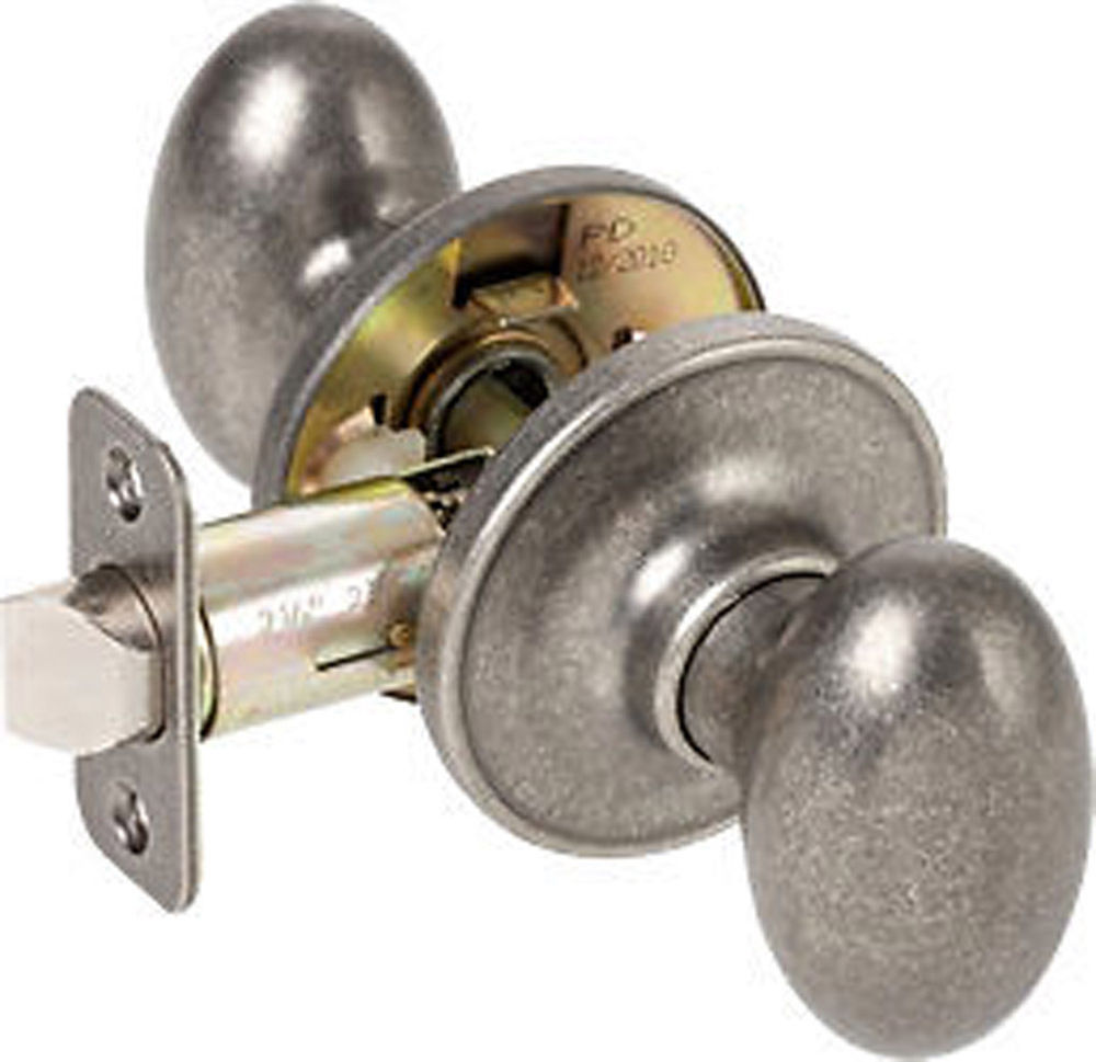 silver door knob photo - 16