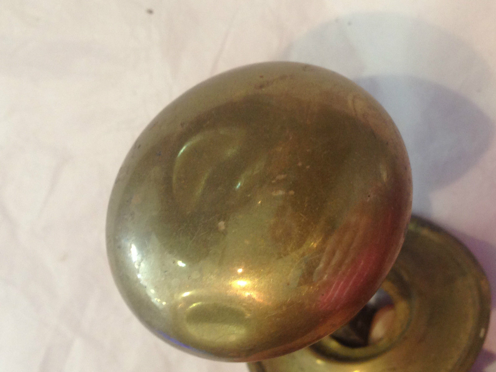 small brass door knobs photo - 17