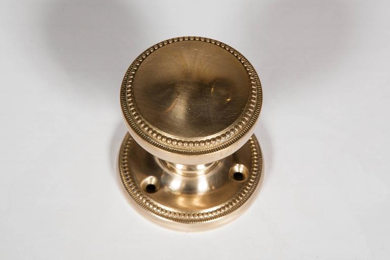 solid brass door knobs photo - 2
