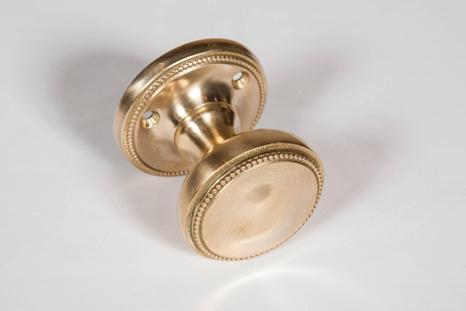 solid brass door knobs photo - 3