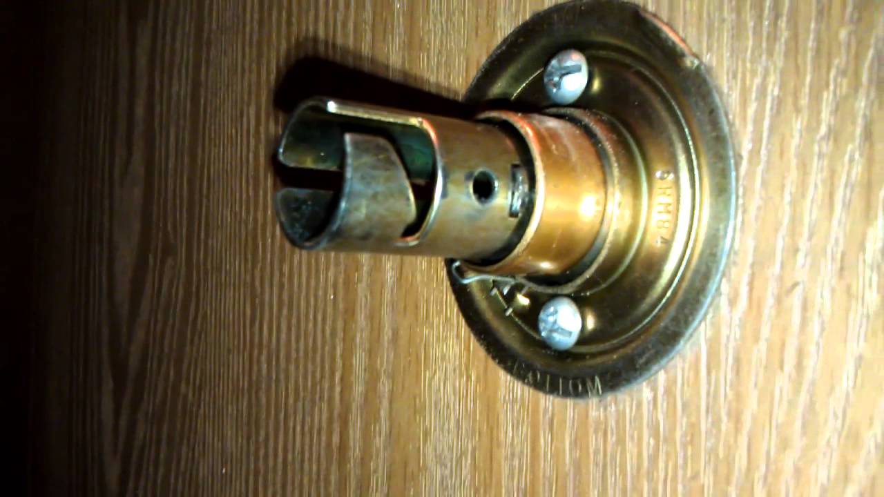 tighten loose door knob photo - 4