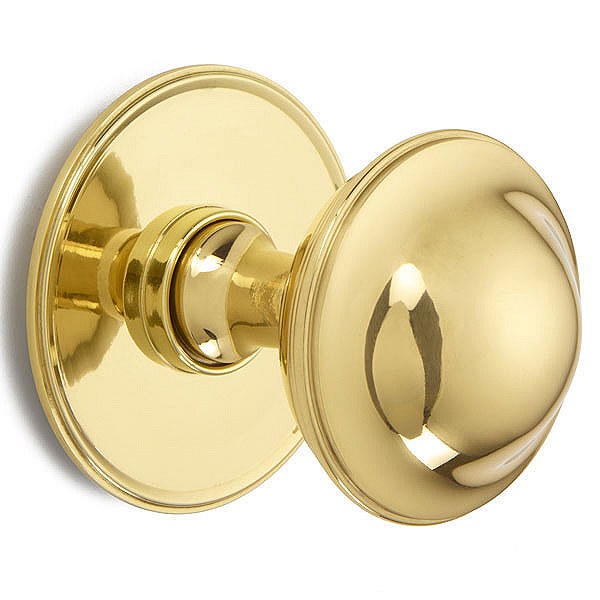 unlacquered brass door knobs photo - 10