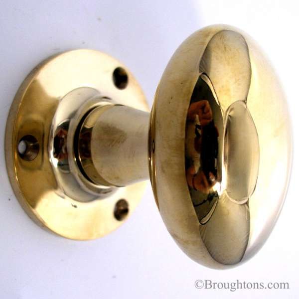 unlacquered brass door knobs photo - 18