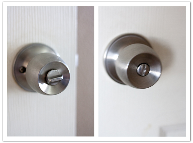 unlock door knob without key photo - 17